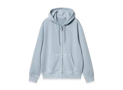 Carhartt WIP Hooded Duster Script Jacket "Misty Sky(Garment Dyed)"