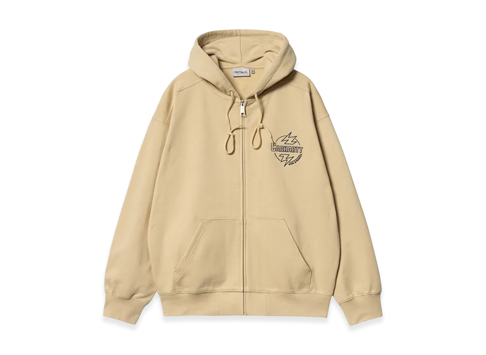 Carhartt WIP Hooded Blaze Jacket "Cornsilk/Air Force Blue"