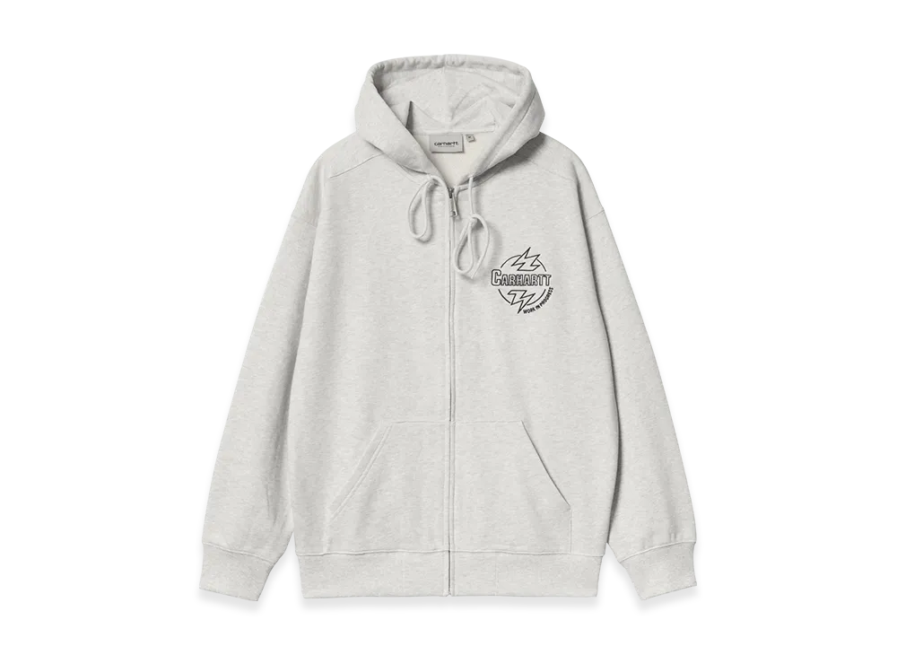 Carhartt WIP Hooded Blaze Jacket "Ash Heather/Black"