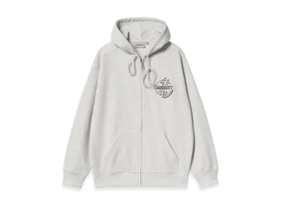 Carhartt WIP Hooded Blaze Jacket "Ash Heather/Black"