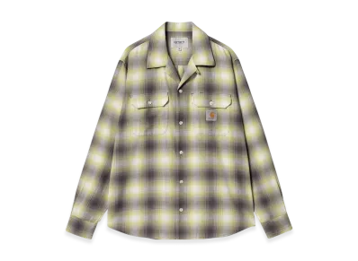 Carhartt WIP L/S Blanchard Shirt "Blanchard Check Arctic Lime"