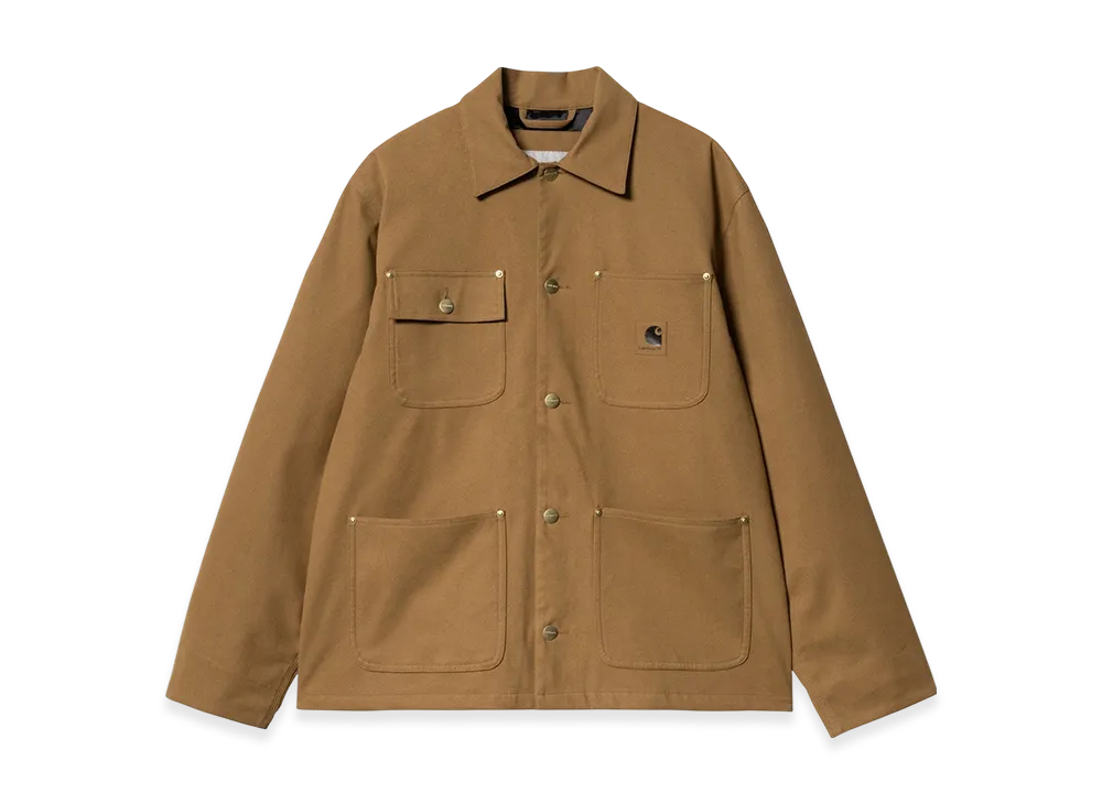 Carhartt WIP Suede Michigan Coat "Hamilton Brown"