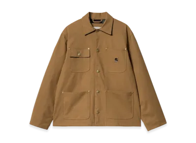 Carhartt WIP Suede Michigan Coat "Hamilton Brown"