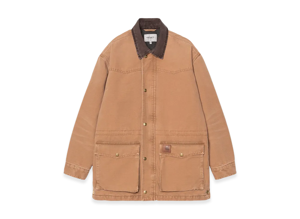 Carhartt WIP Og Santa Fe Coat "Hamilton Brown/Tobacco"