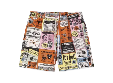 Carhartt WIP Slater Swim Trunks "Catalogue Print Hue"
