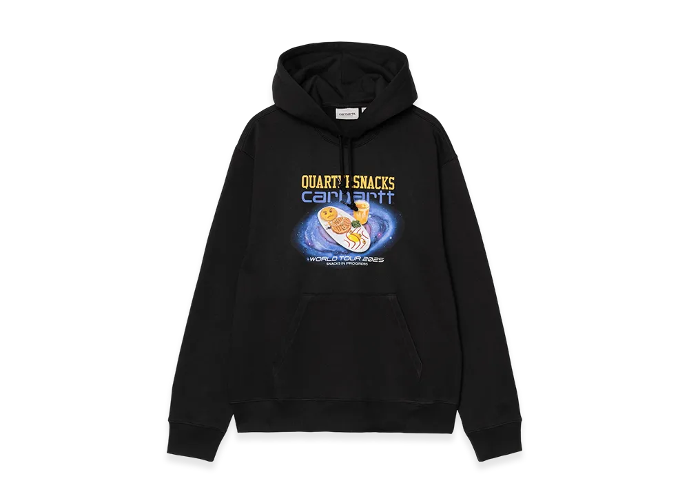 Carhartt WIP x Quartersnacks Hooded Sweatshirt "Black"