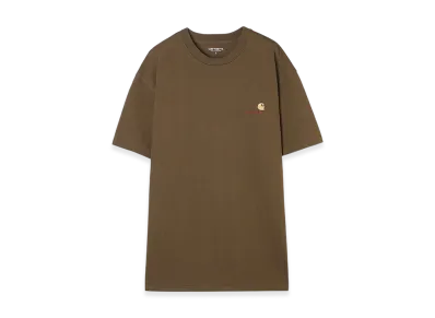 Carhartt WIP S/S American Script Tee "Lumber"