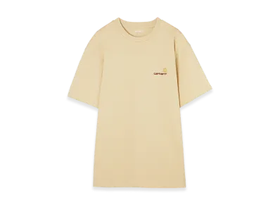 Carhartt WIP S/S American Script Tee "Rattan"