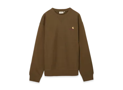 Carhartt WIP American Script Sweat "Lumber"