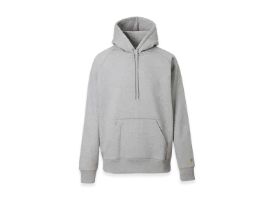 Carhartt WIP Hooded Chase Sweatshirt "Greyheather/Gold"