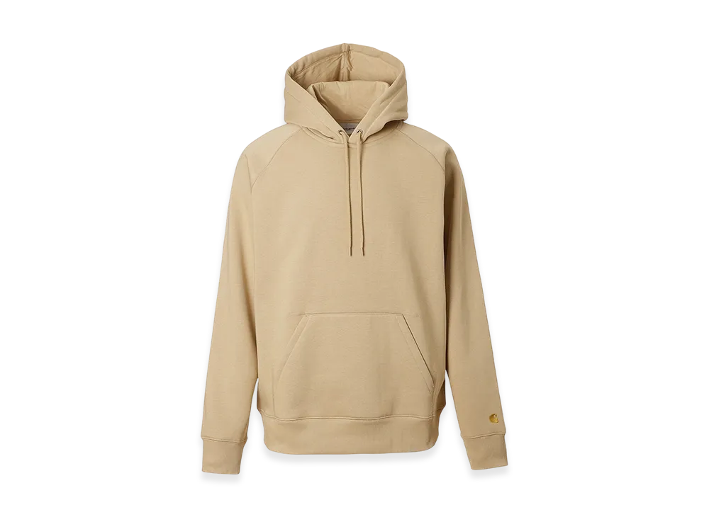 Carhartt WIP Hooded Chase Sweatshirt "Sable/Gold"
