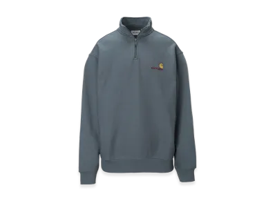 Carhartt WIP Half Zip American Script Sweat "Ore"