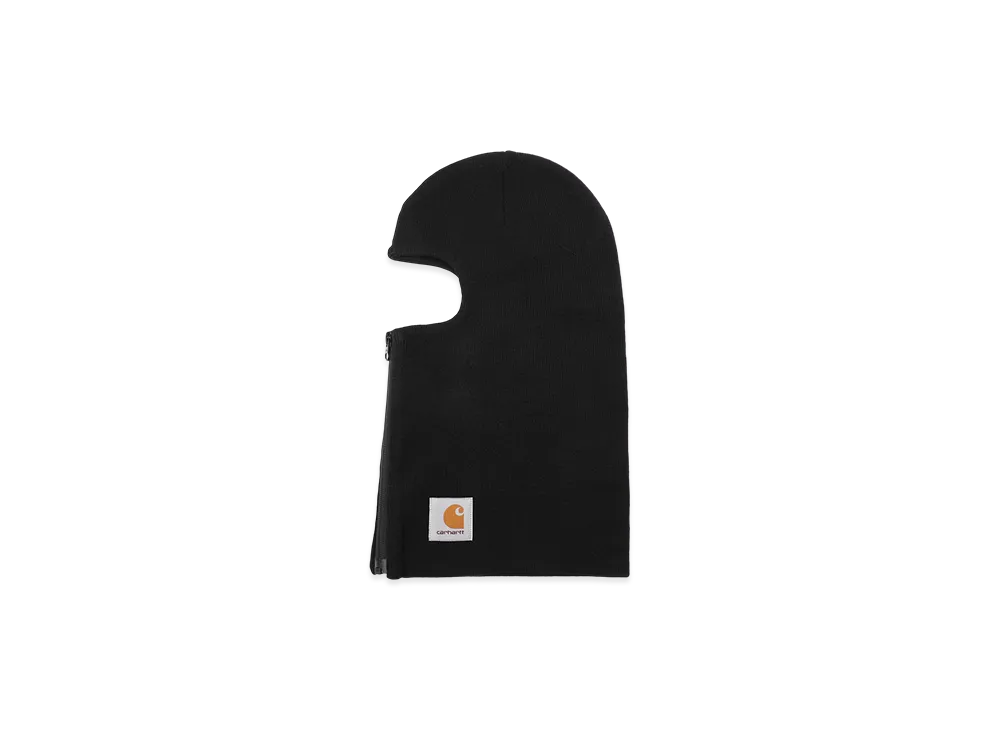 Carhartt WIP Zip Mask Balaclava "Black"