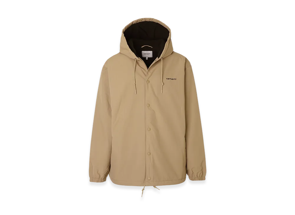 Carhartt WIP Hooded Coach Jacket "Cypress/Black"