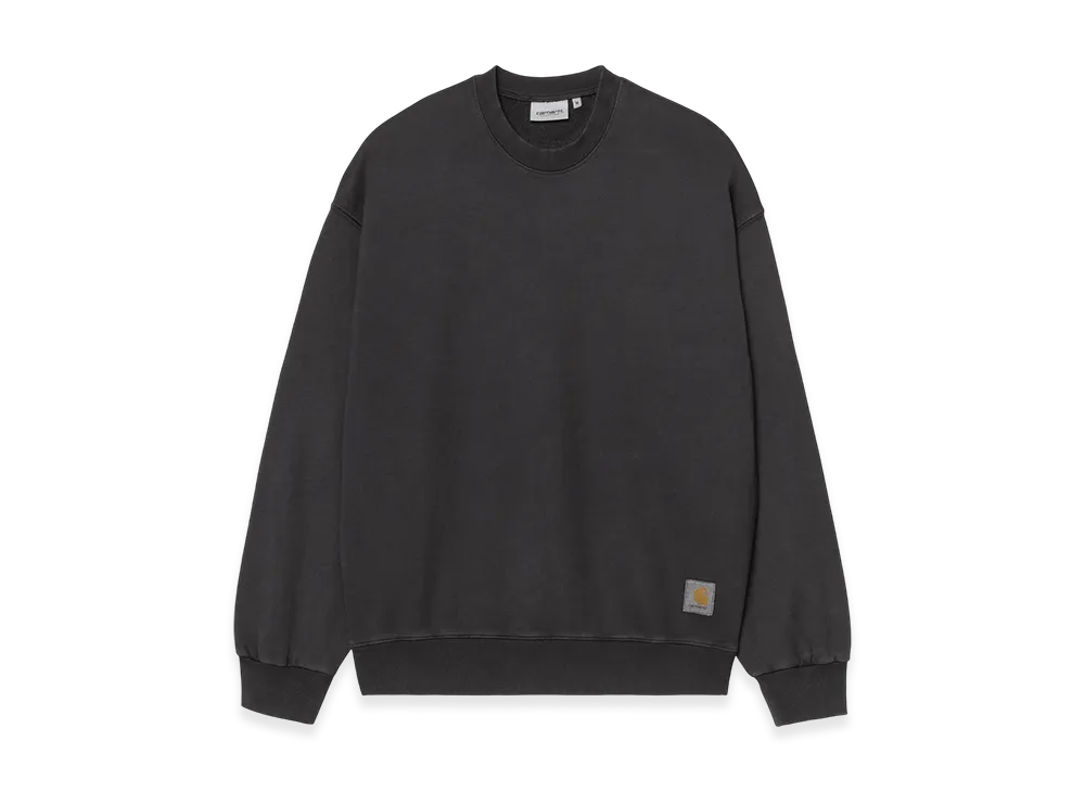 Carhartt WIP Hudson Sweat "Black(Chalk Wash)"