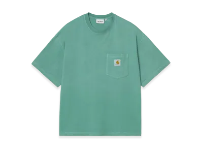 Carhartt WIP S/S Hudson Pocket T-Shirt "Saguaro(Chalk Wash)"