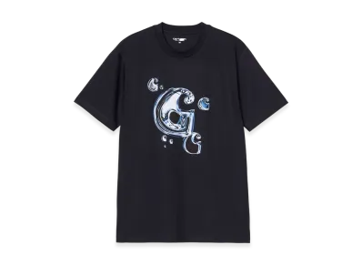 Carhartt WIP S/S Solar Chrome C-Logo T-Shirt "Dark Navy"