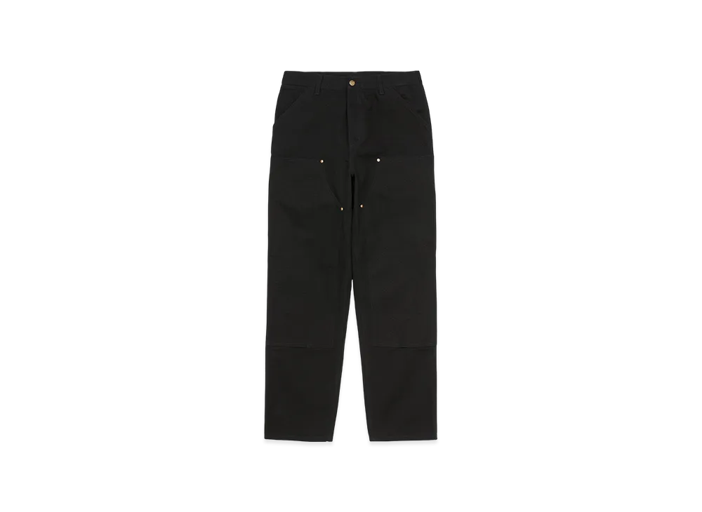 Carhartt WIP Double Knee Pant "Black(Rinsed)"