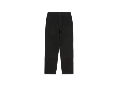 Carhartt WIP Double Knee Pant "Black(Rinsed)"