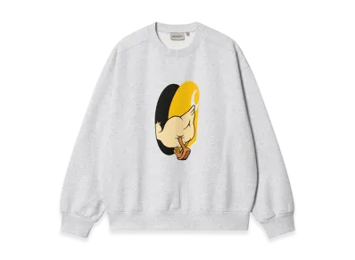 Carhartt WIP Deadkebab Knock Knock Sweatshirt "Ash Heather"