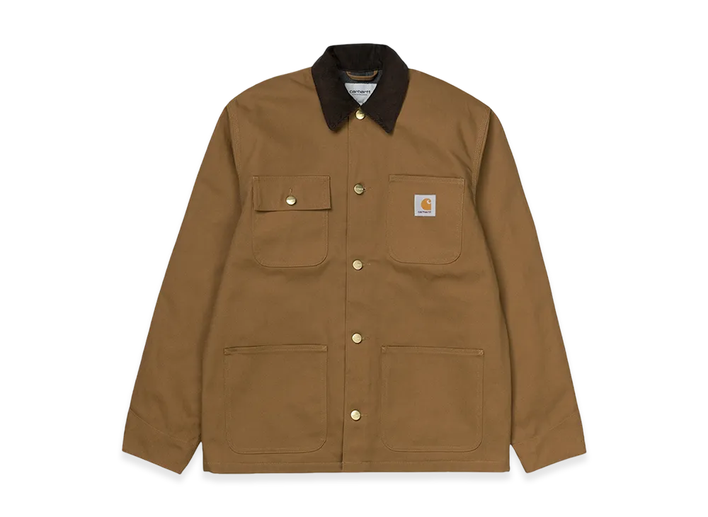 Carhartt WIP Dearborn Canvas Lined Michigan Chore Coat "Hamilton Brown/Tobacco"