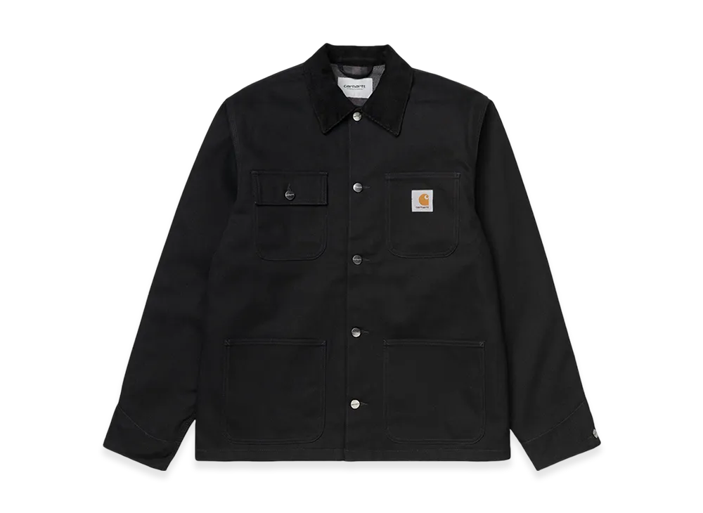 Carhartt WIP Dearborn Canvas Lined Michigan Chore Coat "Black"