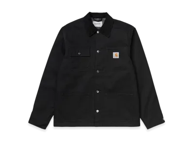 Carhartt WIP Dearborn Canvas Lined Michigan Chore Coat "Black"
