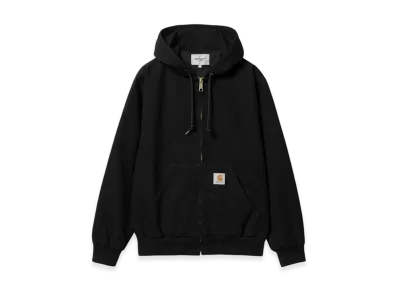 Carhartt WIP Dearborn Canvas Active Jacket "Black Rinsed"