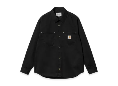 Carhartt WIP Derby Shirt Jacket "Black Garment Dyed"