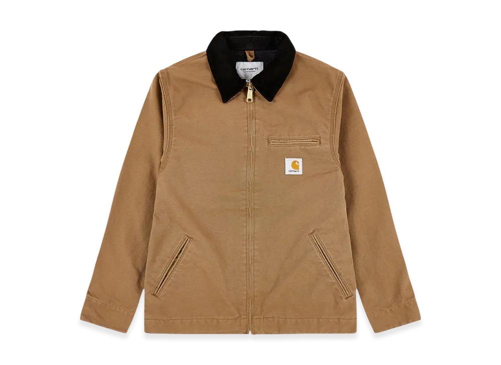Carhartt WIP Detroit Jacket Hamilton Brown Rinsed "Hamilton Brown/Black"