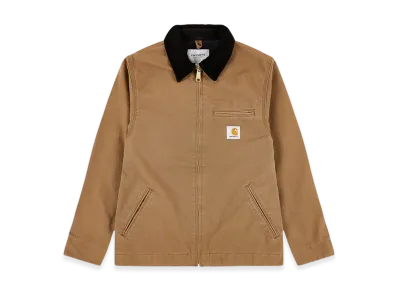 Carhartt WIP Detroit Jacket Hamilton Brown Rinsed "Hamilton Brown/Black"