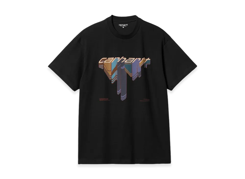 Carhartt WIP Diagram Script T-Shirt "Black"
