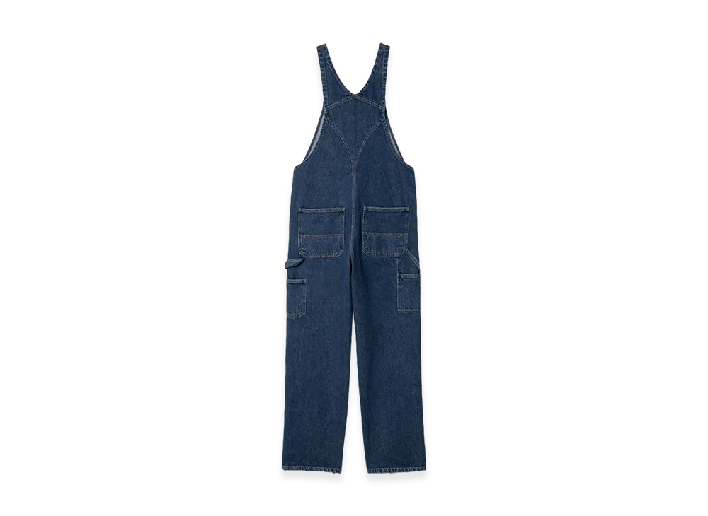 Carhartt WIP Double Knee Bib Overall "Blue Stone Washed"