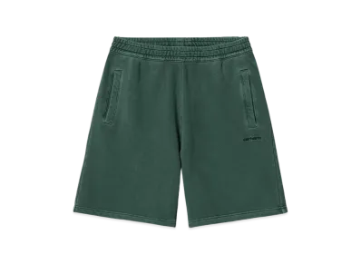 Carhartt WIP Duster Sweat Short "Discovery Green Garment Dyed"