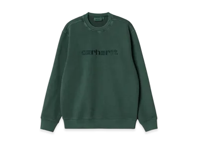 Carhartt WIP Duster Sweatshirt "Discovery Green Garment Dyed"