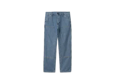 Carhartt WIP Fairfield Denim Double Knee Pants "Blue Heavy Stone Wash"