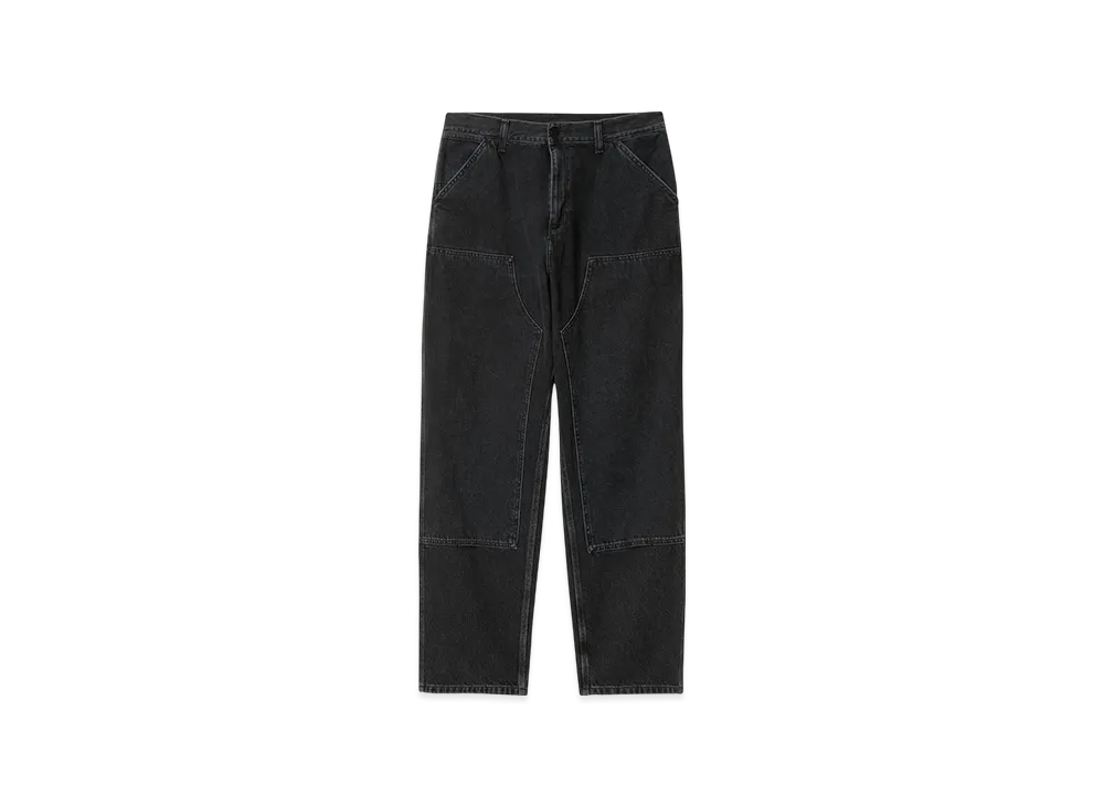 Carhartt WIP Fairfield Denim Double Knee Pants "Black Stone Washed"