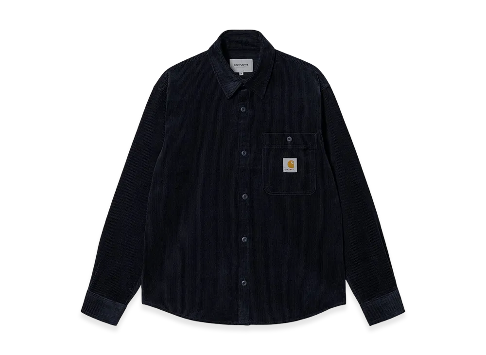 Carhartt WIP Flint Shirt "Dark Navy"