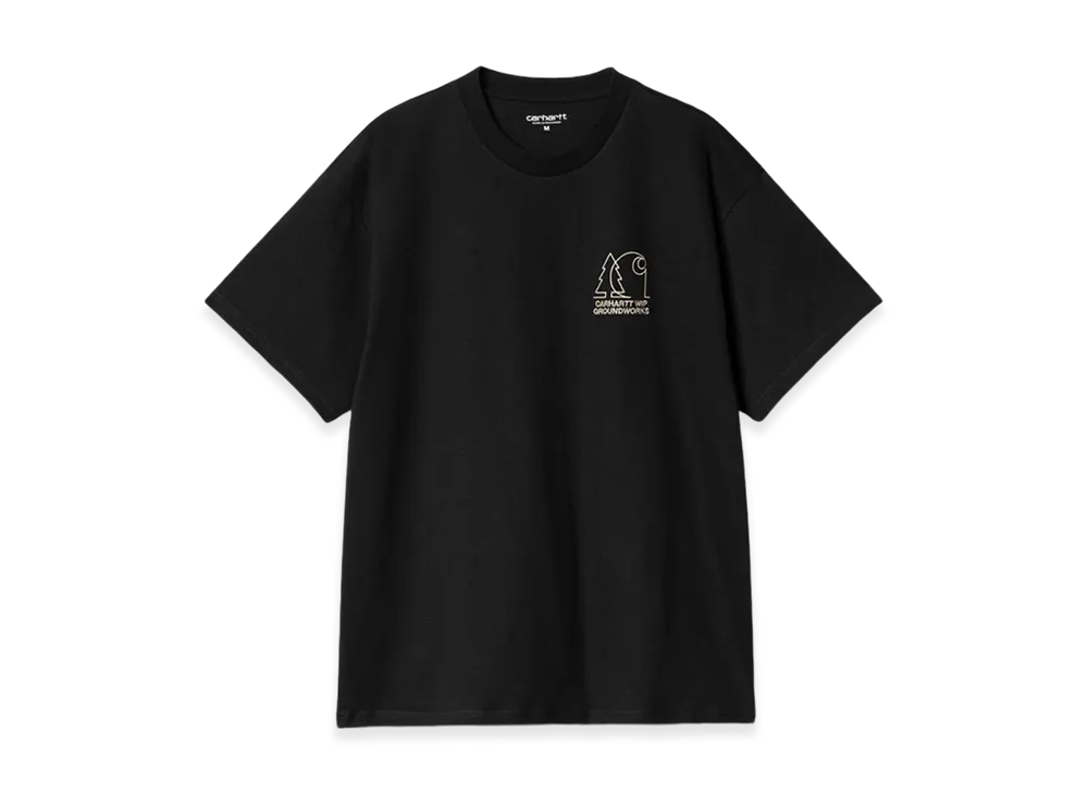 Carhartt WIP Groundworks T-Shirt "Black"
