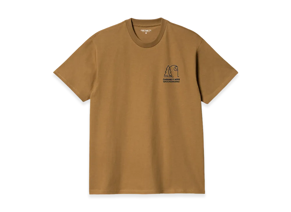 Carhartt WIP Groundworks T-Shirt "Hamilton Brown"