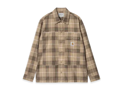 Carhartt WIP Hadley Check Shirt "Leather"