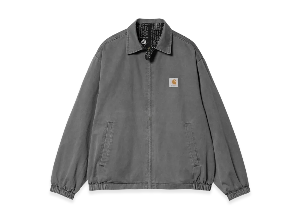 Carhartt WIP Harris Jacket "Black Pigment Garment Dyed"