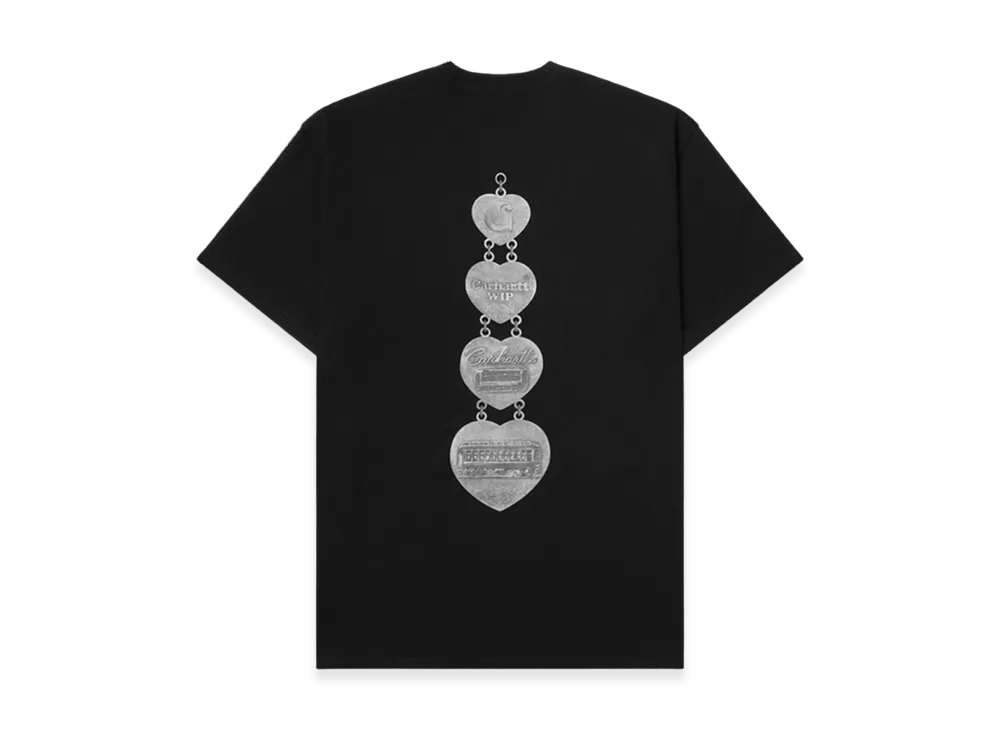 Carhartt WIP Hartt Chain Short Sleeve T-Shirt "Black"