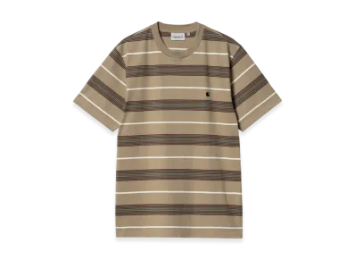 Carhartt WIP Haynes Stripe T-Shirt "Leather"