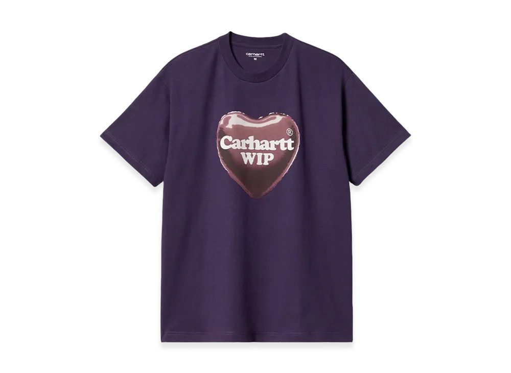 Carhartt WIP Heart Balloon T-Shirt "Cassis"