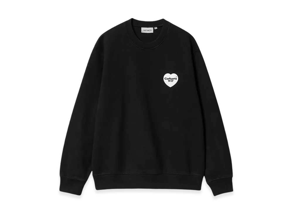 Carhartt WIP Heart Bandana Sweatshirt "Black/White"