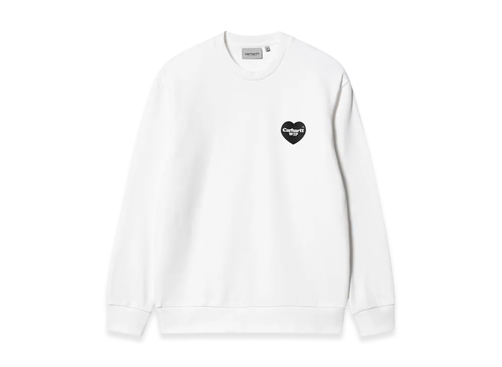 Carhartt WIP Heart Bandana Sweatshirt "White/Black"