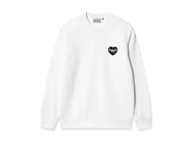 Carhartt WIP Heart Bandana Sweatshirt "White/Black"