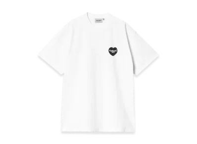 Carhartt WIP Heart Bandana T-Shirt "White/Black Stone Washed"