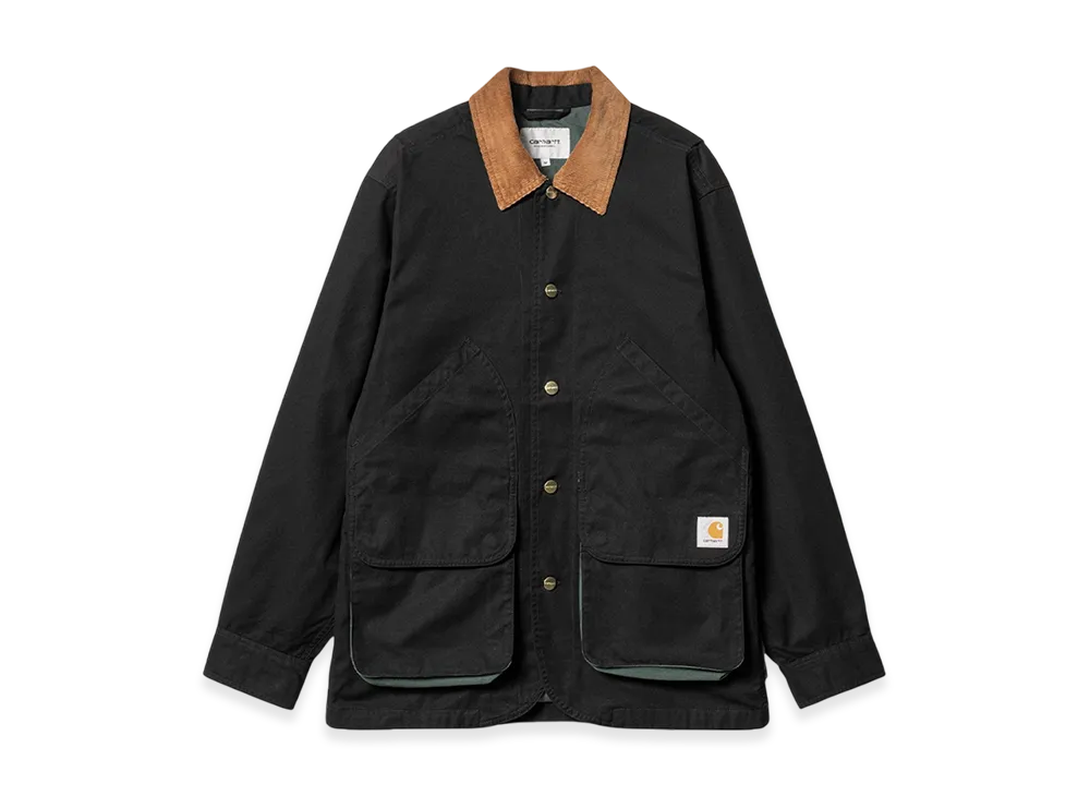 Carhartt WIP Heston Jacket "Black/Discovery Green"